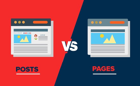 What Is The Difference Between Posts Vs Pages In Wordpress