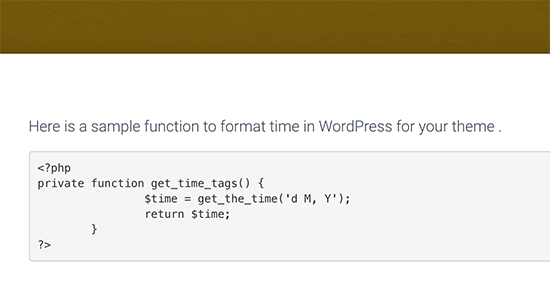 WordPressに表示されるPHPコード