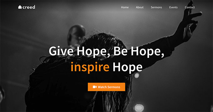 SeedProd WordPress Website Builder for Church Website