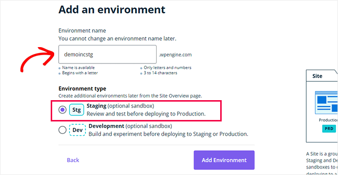 Wp deals staging site