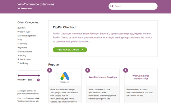 WooCommerce Extensions