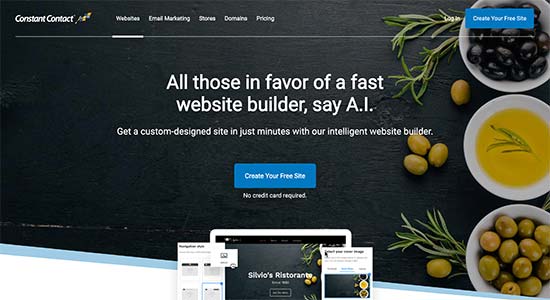 Constant Contact Website Builder