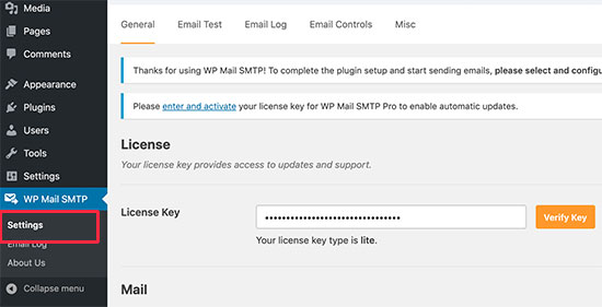 serial key fast email sender