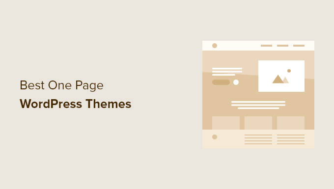 Best One Page WordPress Themes