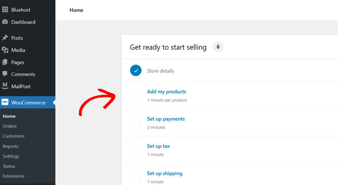 Setting up a Woocommerce shop - Step by step