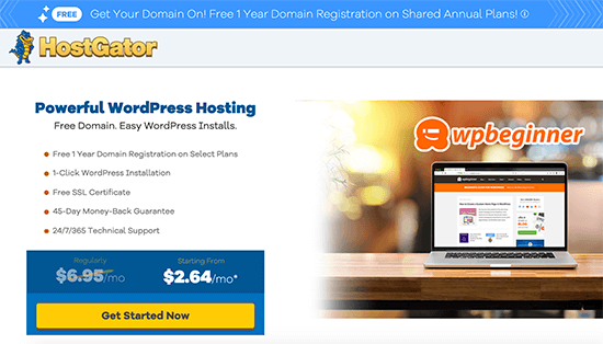 free domain hosting for wordpress