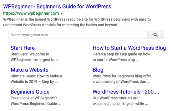 WPBeginner Google 附加鏈接