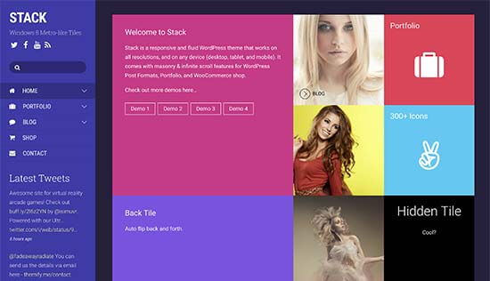 The Stack theme for WordPress