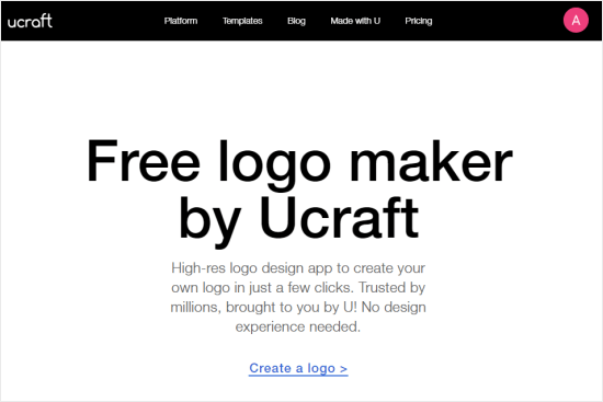 Ucraft logo maker