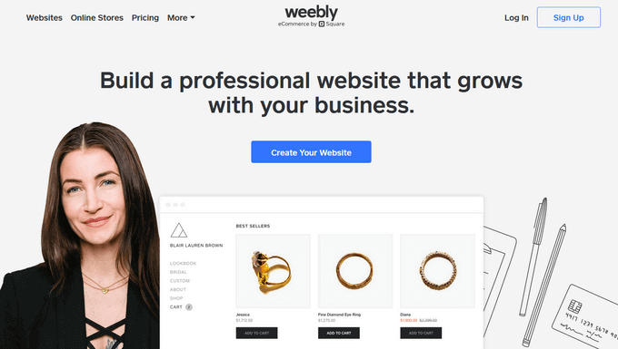 weebly website builder