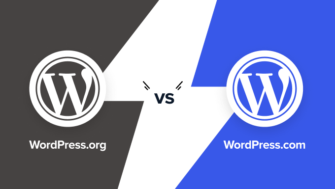 Detailed comparison on the difference between WordPress.com vs. WordPress.org