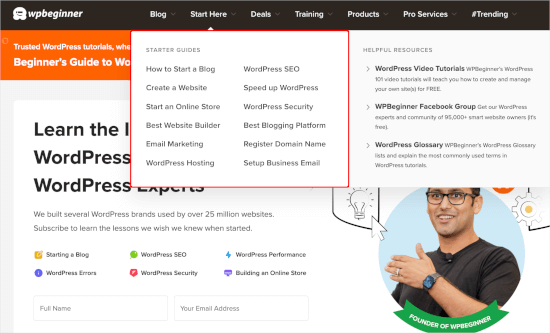 WPBeginner blog