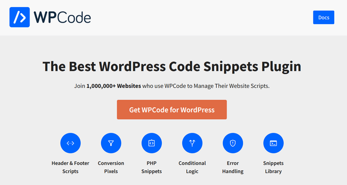 WPCode plugin