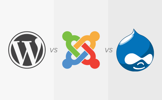 WordPress、Joomla、Drupal