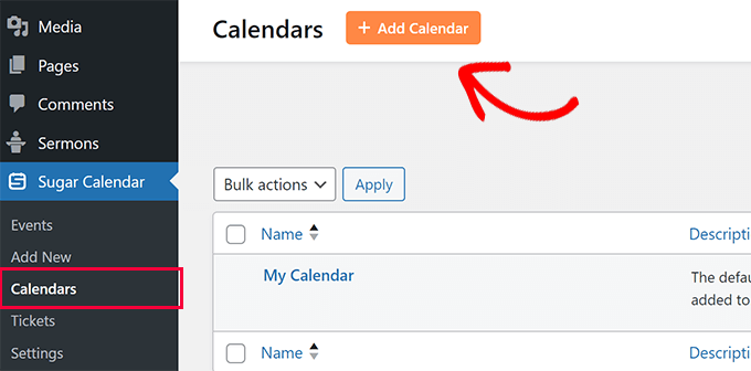 Add calendar 