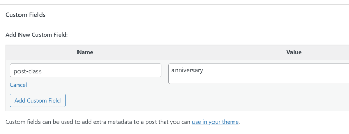 Custom Block To Select Individual Entries Unique On Each Single Post