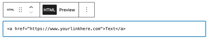 The HTML Code to Create a Link