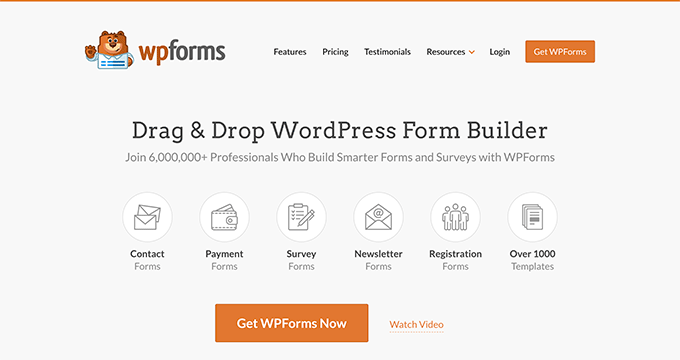 WPForms plugin