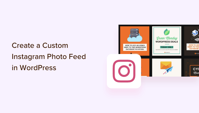 How to Create a Custom Instagram Photo Feed in WordPress | MyWinet