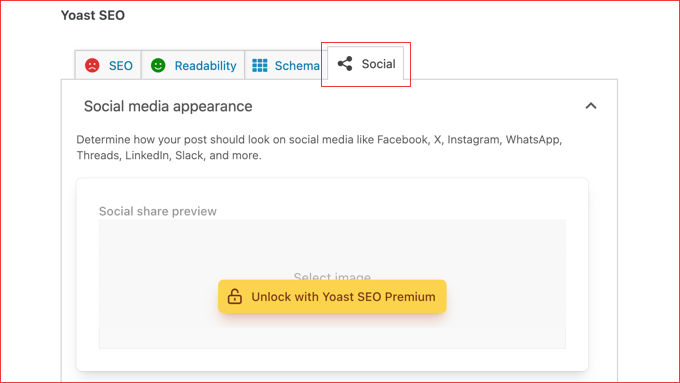 Set open graph meta data for post and pages using Yoast