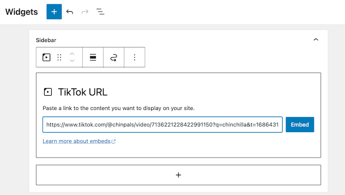 How to embed TikTok videos in WordPress
