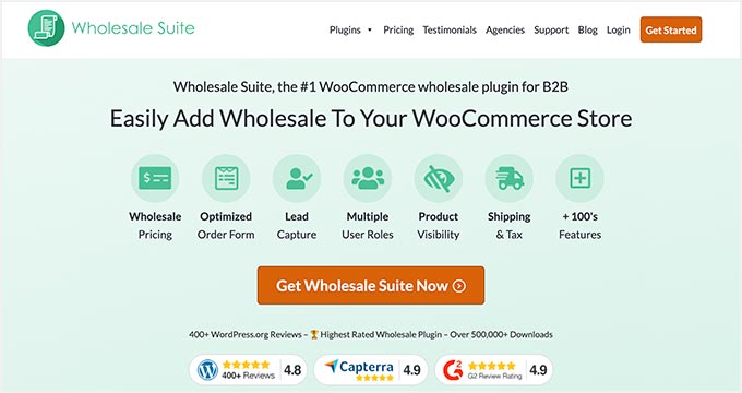 Wholesale Suite – WooCommerce Wholesale Prices, B2B, Catalog Mode