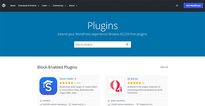 WordPress plugins