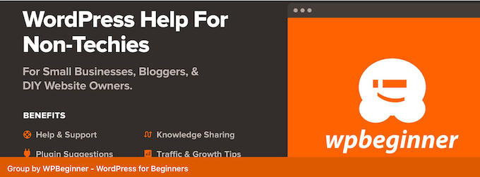 The WPBeginner Engage Facebook group