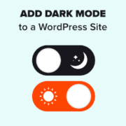 how to add dark mode in wordpress website