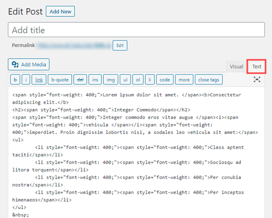 How to Copy and Paste in WordPress without Formatting Issues