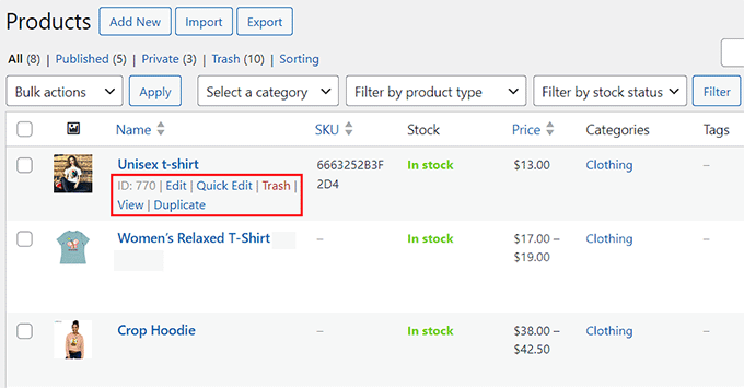 Edit the Printful product using default WooCommerce settings