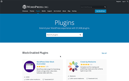 WordPress plugins