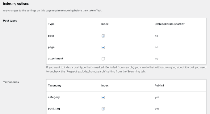 WordPress 搜索插件的示例