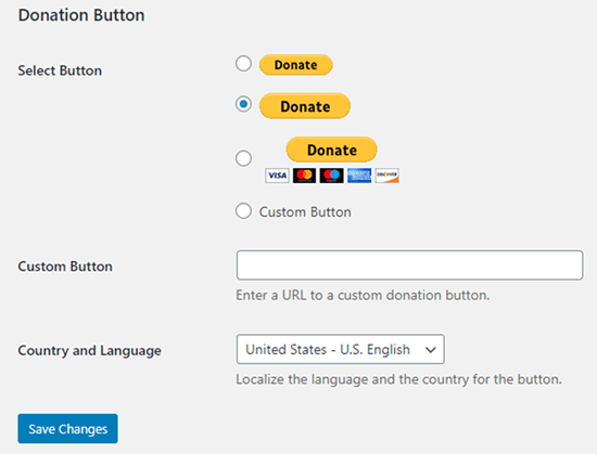 How to Add a PayPal Donate Button to WordPress