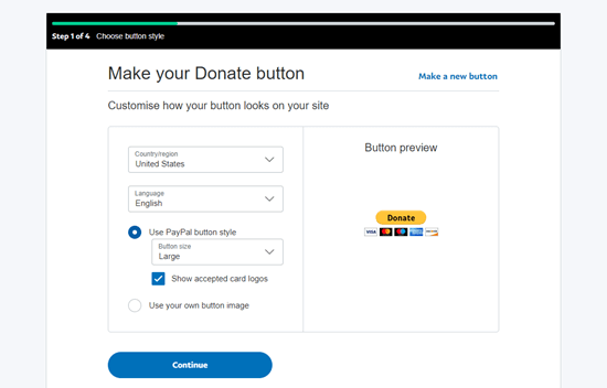paypal donate button image url