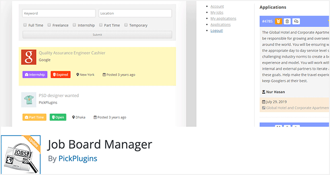 Job Board Manager