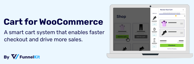 FunnelKit 的 WooCommerce 购物车