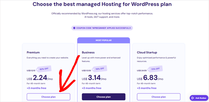 Hostinger Pricing Plans