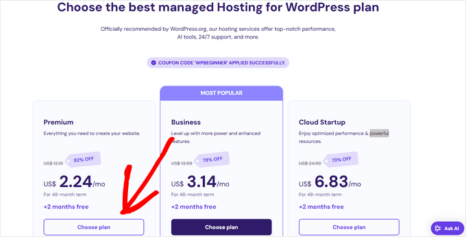 Hostinger Pricing Plans