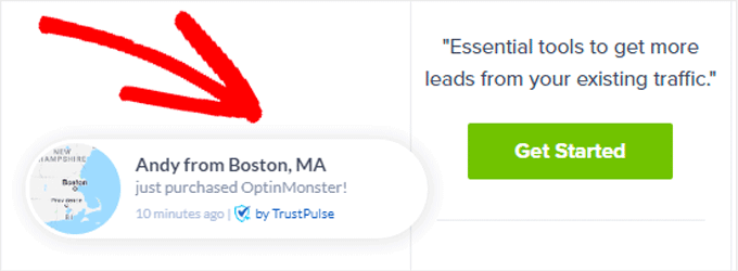 TrustPulse Example