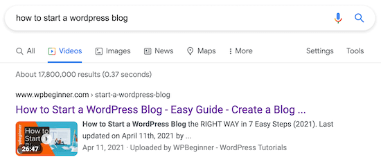 Como fazer SEO de vídeo para o seu site WordPress - 2WP