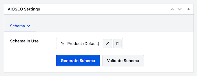 AISOEO's product schema 