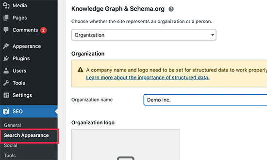 Schema Knowledge Graph