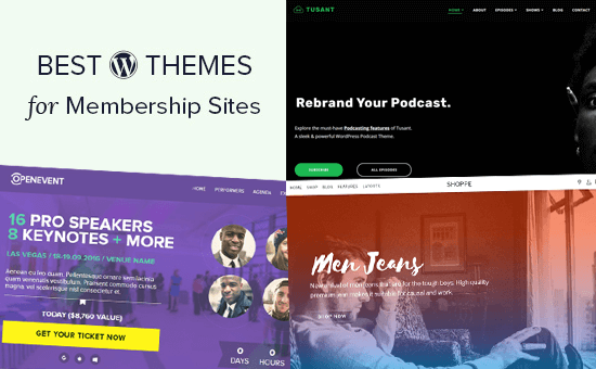 Bestwpthemesformembershipsites