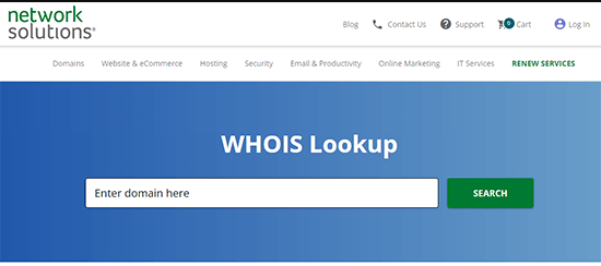 WHOIS Lookup Tool – Find Out Who Owns a Domain