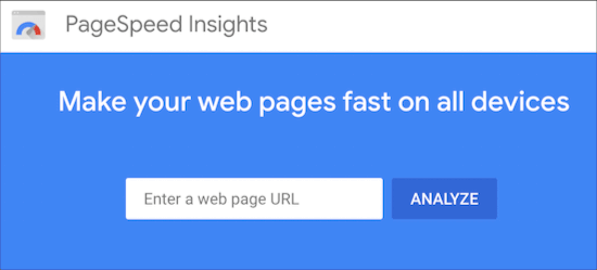 Google PageSpeed Insights