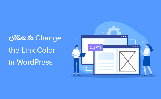 Change Link Text Color Wordpress