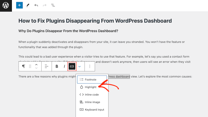 Customizing the WordPress link color