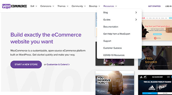 Suporte WooCommerce