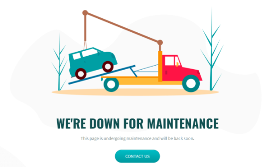 Special Content: Down Maintenance